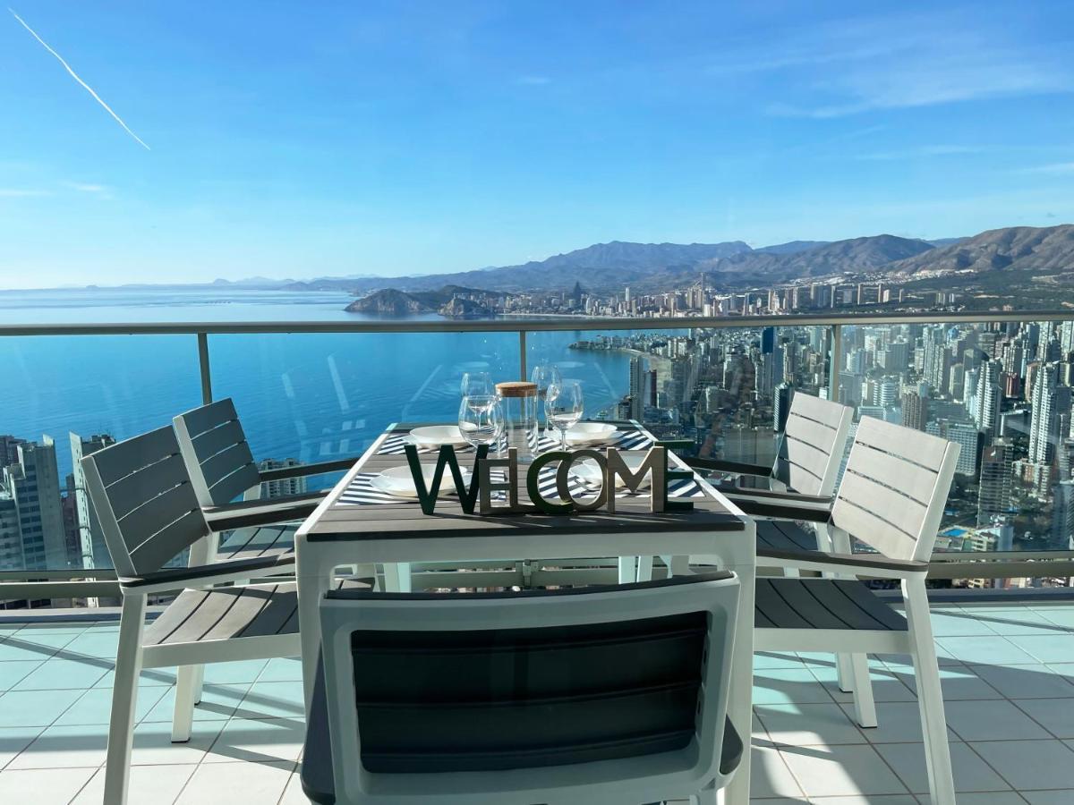 Ferienwohnung Skyline 41 Gran Lujo, Terraza Grande Y Vistas Al Mar - Planta 41 Benidorm Exterior foto