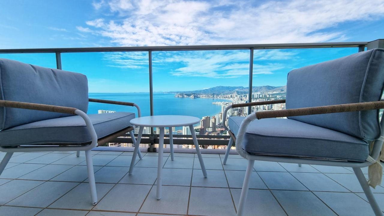Ferienwohnung Skyline 41 Gran Lujo, Terraza Grande Y Vistas Al Mar - Planta 41 Benidorm Exterior foto