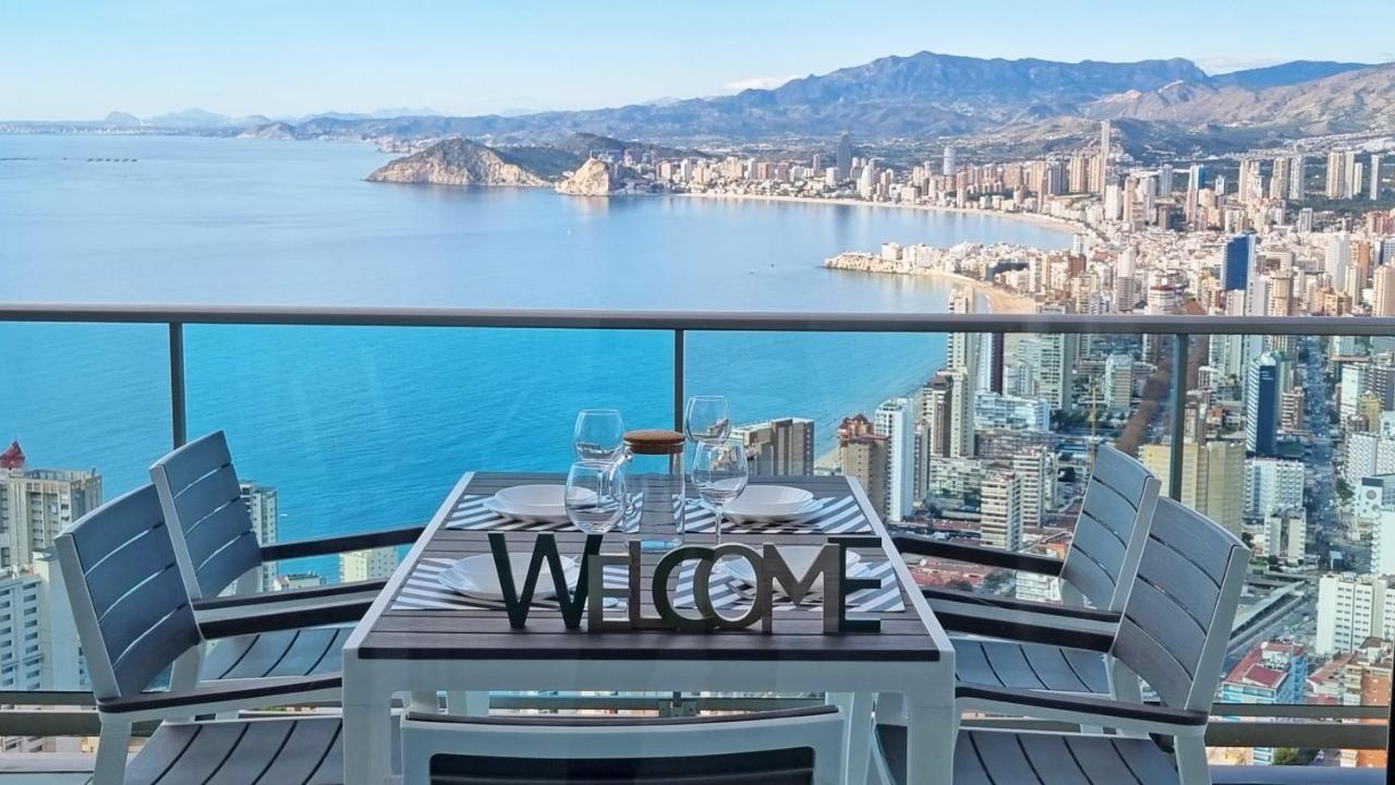 Ferienwohnung Skyline 41 Gran Lujo, Terraza Grande Y Vistas Al Mar - Planta 41 Benidorm Exterior foto