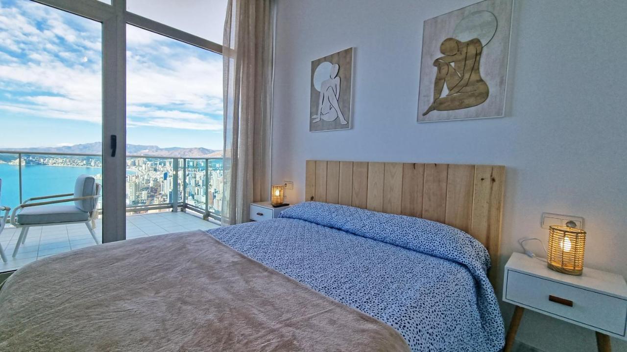 Ferienwohnung Skyline 41 Gran Lujo, Terraza Grande Y Vistas Al Mar - Planta 41 Benidorm Exterior foto